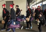 6 February 2016; Oulart the Ballagh players arrive for the game. AIB GAA Hurling Senior Club Championship, Semi-Final, Oulart the Ballagh v Na Piarsaigh. Semple Stadium, Thurles, Co. Tipperary. Picture credit: Diarmuid Greene / SPORTSFILE