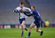 6 February 2016; Anthony Cournane, St Mary's, in action against Kevin Costello, Hollymount-Carramore. AIB GAA Football All-Ireland Intermediate Club Championship Final, Hollymount-Carramore, Mayo, v St Mary's, Kerry. Croke Park, Dublin. Picture credit: Stephen McCarthy / SPORTSFILE