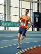 6 February 2016; Joseph Lyons, Tallaght A.C., in action  during the Senior Men's League 800m. GloHealth National Indoor League Final. AIT, Dublin Rd, Athlone, Co. Westmeath. Picture credit: Sam Barnes / SPORTSFILE