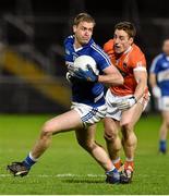 6 February 2016; Donie Kingston, Laois, in action against Charlie Vernon, Armagh. Allianz Football League, Division 2, Round 2, Armagh v Laois. Athletic Grounds, Armagh. Picture credit: Oliver McVeigh / SPORTSFILE