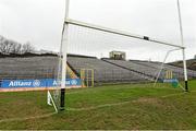 7 February 2016; A general view of the goalposts ahead of the game. Allianz Football League, Division 1, Round 2, Monaghan v Down. St Tiernach's Park, Clones, Co. Monaghan. Picture credit; Philip Fitzpatrick / SPORTSFILE