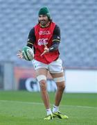 27 November 2009; South Africa's Victor Matfield during the South Africa Rugby Captain's Run ahead of their Autumn International Guinness Series 2009 match against Ireland on Saturday. Croke Park, Dublin. Picture credit: Brendan Moran / SPORTSFILE