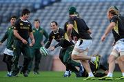 27 November 2009; South Africa's Fourie du Preez during the South Africa Rugby Captain's Run ahead of their Autumn International Guinness Series 2009 match against Ireland on Saturday. Croke Park, Dublin. Picture credit: Brian Lawless / SPORTSFILE