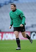 27 November 2009; Ireland's David Wallace during the Ireland Rugby Captain's Run ahead of their Autumn International Guinness Series 2009 match against South Africa on Saturday. Croke Park, Dublin. Picture credit: Brian Lawless / SPORTSFILE