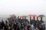 28 November 2009; A general view of the race track before the start of the days racing. Fairyhouse Racecourse, Co. Meath. Photo by Sportsfile