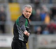 29 November 2009; Referee, Pat McEnaney, reacts during the match. AIB GAA Football Ulster Club Senior Championship Final, St. Gall's v Loup, Páirc Esler, Newry, Co. Down. Picture credit: Oliver McVeigh / SPORTSFILE