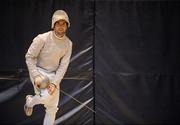 29 November 2009; Owen McNamee, Ireland, during the Men's Individual Sabre competition. McNamee went on to win the competition. Irish Open Fencing Championships, DCU, Dublin. Picture credit: Brian Lawless / SPORTSFILE