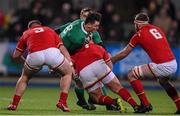 5 February 2016; Max Deegan, Ireland, in action against Wales. Electric Ireland U20 Six Nations Rugby Championship, Ireland v Wales, Donnybrook Stadium, Donnybrook, Dublin. Picture credit: Ramsey Cardy / SPORTSFILE