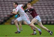 7 February 2016; Colm Cavanagh, Tyrone, in action against Peadar O Cuic, Galway.  Allianz Football League, Division 2, Round 2, Galway v Tyrone. Pearse Stadium, Galway. Picture credit: Matt Browne / SPORTSFILE