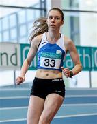 7 February 2016; Aisling Joyce, Claremorris A.C., on her way to winning the Women's 3000m. GloHealth AAI Games. AIT, Dublin Rd, Athlone, Co. Westmeath. Picture credit: Sam Barnes / SPORTSFILE