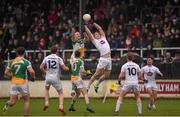 7 February 2016; Daniel Flynn, Kildare, in action against Graham Guilfoyle, Offaly. Allianz Football League, Division 3, Round 2, Kildare v Offaly. St Conleth's Park, Newbridge, Co. Kildare. Photo by Sportsfile