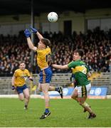 7 February 2016; Cian Connolly, Roscommon, in action against Brian O Beaglaoich, Kerry. Allianz Football League, Division 1, Round 2, Kerry v Roscommon. Fitzgerald Stadium, Killarney, Co. Kerry. Picture credit: Diarmuid Greene / SPORTSFILE