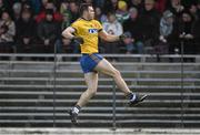 7 February 2016; Roscommon captain Ian Kilbride makes his way out for the start of the game. Allianz Football League, Division 1, Round 2, Kerry v Roscommon. Fitzgerald Stadium, Killarney, Co. Kerry. Picture credit: Diarmuid Greene / SPORTSFILE