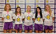 1 June 2016; Lidl National Football League Division 3 Team of the League 2016 Waterford players, from left, Grainne Kenneally, Aileen Wall, Mairead Wall, Linda Wall, and Maria Delahunty at the Lidl Ladies Team of The Leagues Award Night. The Lidl Teams of the League were presented at Croke Park with 60 players recognised for their performances throughout the 2016 Lidl National Football League Campaign. The 4 teams were selected by opposition managers who selected the best players in their position with the players receiving the most votes being selected in their position. Croke Park, Dublin. Photo by Cody Glenn/Sportsfile