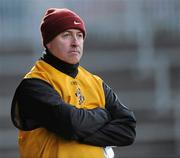 29 November 2009; St. Gall's manager Lenny Harbinson. AIB GAA Football Ulster Club Senior Championship Final, St. Gall's v Loup, Páirc Esler, Newry, Co. Down. Picture credit: Oliver McVeigh / SPORTSFILE