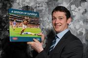 1 December 2009; Kilkenny hurler Martin Comerford, whose picture appears on the cover, at the book launch of A Season of Sundays 2009. In its thirteenth successive year Sportsfile photographers have captured another historic GAA year. The Croke Park Hotel, Jones’ Road, Dublin. Picture credit: Brian Lawless / SPORTSFILE