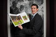 1 December 2009; Kilkenny hurler Martin Comerford, whose picture appears on the cover, at the book launch of A Season of Sundays 2009. In its thirteenth successive year Sportsfile photographers have captured another historic GAA year. The Croke Park Hotel, Jones’ Road, Dublin. Picture credit: Brian Lawless / SPORTSFILE