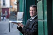 3 December 2009; Cork hurler Donal Og Cusack with his award after his autobiography &quot;Come What May&quot; was announced as the winner of the 2009 Williamhill.com Irish Sports Book of the Year. William Hill Bookmakers, Dame Street, Dublin. Picture credit: Matt Browne / SPORTSFILE