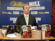 3 December 2009; David Hood, Public Relations Director with Williamhill.com, at the announcement of the 2009 Williamhill.com Irish Sports Book of the Year. William Hill Bookmakers, Dame Street, Dublin. Picture credit: Matt Browne / SPORTSFILE