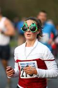 5 December 2009; A competitor in fancy dress in action during the 19th Annual Jingle Bells 5K Race, The Phoenix Park, Dublin. Picture credit: Tomas Greally / SPORTSFILE