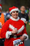 5 December 2009; A competitor in fancy dress in action during the 19th Annual Jingle Bells 5K Race, The Phoenix Park, Dublin. Picture credit: Tomas Greally / SPORTSFILE
