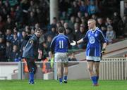 6 December 2009 John O'Connor, Kerins O'Rahilly's, 11, leaves the pitch after being sent off. AIB GAA Football Munster Club Senior Championship Final, Kilmurray Ibrickane, Clare, v Kerins O'Rahilly's, Kerry. Gaelic Grounds, Limerick. Picture credit: Stephen McCarthy / SPORTSFILE
