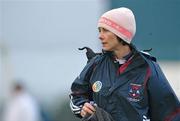 6 December 2009; Athenry manager Midge Glynn. All-Ireland Senior Camogie Club Championship Final, Athenry, Galway v Cashel, Tipperary, Clarecastle GAA Club, Clarecastle, Co. Clare. Picture credit: Diarmuid Greene / SPORTSFILE