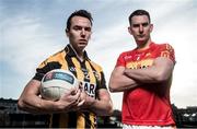 8 February Castlebar Mitchels’ Barry Moran, right, is pictured alongside Tony Kernan from Crossmaglen Rangers ahead of their clash in the AIB GAA Senior Football Club Championship Semi Final on February 13th in Kingspan Breffni Park at 6.15pm. For exclusive content and to see why AIB are backing Club and County follow us @AIB_GAA and on Facebook at Facebook.com/AIBGAA. Croke Park, Dublin. Picture credit: Ramsey Cardy / SPORTSFILE