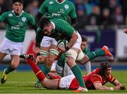 5 February 2016; Kelvin Brown, Ireland, in action against Wales. Electric Ireland U20 Six Nations Rugby Championship, Ireland v Wales, Donnybrook Stadium, Donnybrook, Dublin. Picture credit: Ramsey Cardy / SPORTSFILE