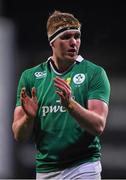 5 February 2016; Cillian Gallagher, Ireland. Electric Ireland U20 Six Nations Rugby Championship, Ireland v Wales, Donnybrook Stadium, Donnybrook, Dublin. Picture credit: Ramsey Cardy / SPORTSFILE