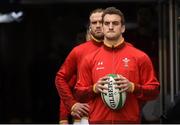 7 February 2016; Wales captain Sam Warburton ahead of the game. RBS Six Nations Rugby Championship 2016, Ireland v Wales. Aviva Stadium, Lansdowne Road, Dublin. Picture credit: Ramsey Cardy / SPORTSFILE