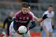 7 February 2016; Eoghan Kerin, Galway, in action against Sean Cavanagh, Tyrone.  Allianz Football League, Division 2, Round 2, Galway v Tyrone. Pearse Stadium, Galway. Picture credit: Matt Browne / SPORTSFILE