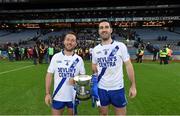 6 February 2016; St Mary's Liam and Bryan Sheehan following their victory. AIB GAA Football All-Ireland Intermediate Club Championship Final, Hollymount-Carramore, Mayo, v St Mary's, Kerry. Croke Park, Dublin. Picture credit: Stephen McCarthy / SPORTSFILE