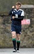 9 February 2016; Ireland's Jamie Heaslip arriving for squad training. Carton House, Maynooth, Co. Kildare. Photo by Sportsfile