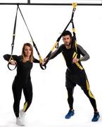 9 February 2016; SKINS launch new DNAmic compression wear with ambassador Dublin footballer Cian O’SullEvan and fitness blogger Orla McDonagh aka Gym Bunny. Dublin Sports Clinic, South Cumberland Street, Dublin. Picture credit: Stephen McCarthy / SPORTSFILE