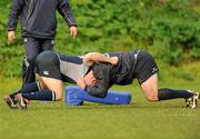 8 December 2009; Leinster's John Fogarty, left, and Bernard Jackman during squad training ahead of their Heineken Cup game against Llanelli Scarlets on Saturday. Donnybrook Stadium, Donnybrook, Dublin. Photo by Sportsfile