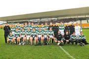 6 December 2009; The Portlaoise squad. AIB GAA Football Leinster Club Senior Championship Final, Garrycastle v Portlaoise, O'Connor Park, Tullamore, Co. Offaly. Picture credit: David Maher / SPORTSFILE