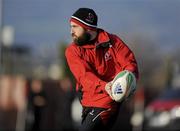 9 December 2009; Ulster's Ian Humphreys in action during squad training ahead of their Heineken Cup game against Stade Francais on Saturday. Newforge Country Club, Belfast, Co. Antrim. Picture credit: Oliver McVeigh / SPORTSFILE