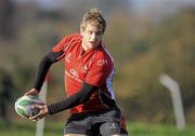 9 December 2009; Ulster's Chris Henry in action during squad training ahead of their Heineken Cup game against Stade Francais on Saturday. Newforge Country Club, Belfast, Co. Antrim. Picture credit: Oliver McVeigh / SPORTSFILE