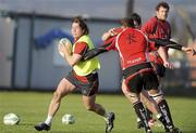 9 December 2009; Ulster's Isaac Boss in action during squad training ahead of their Heineken Cup game against Stade Francais on Saturday. Newforge Country Club, Belfast, Co. Antrim. Picture credit: Oliver McVeigh / SPORTSFILE