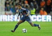 14 November 2009; Patrice Evra, France. FIFA 2010 World Cup Qualifying Play-off 1st Leg, Republic of Ireland v France, Croke Park, Dublin. Picture credit: Stephen McCarthy / SPORTSFILE