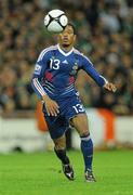 14 November 2009; Patrice Evra, France. FIFA 2010 World Cup Qualifying Play-off 1st Leg, Republic of Ireland v France, Croke Park, Dublin. Picture credit: Stephen McCarthy / SPORTSFILE