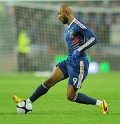 14 November 2009; Nicolas Anelka, France. FIFA 2010 World Cup Qualifying Play-off 1st Leg, Republic of Ireland v France, Croke Park, Dublin. Picture credit: Stephen McCarthy / SPORTSFILE