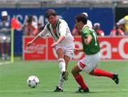 24 June 1994; Ray Houghton of Republic of Ireland during the FIFA World Cup 1994 Group E match between Mexico and Republic of Ireland at the Citrus Bowl in Orlando, Florida, USA. Photo by David Maher/Sportsfile