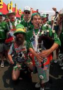24 June 1994; Ireland soccer fans before the FIFA World Cup 1994 Group E match between Mexico and Republic of Ireland at the Citrus Bowl in Orlando, Florida, USA. Photo by David Maher/Sportsfile