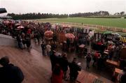 9 February 2001; A general view of National Coursing Meeting at Powerstown Park in Clonmel, Tipperary. Photo by Damien Eagers/Sportsfile