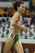 11 March 2001; Sonia O'Sullivan of Ireland competing in the Women's 1500 metres Final during the World Indoor Athletics Championship at the Atlantic Pavillion in Lisbon, Portugal. Photo by Brendan Moran/Sportsfile