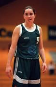 11 April 1998; Jillian Hayes of Ireland during the Four Nations International Basketball match between Ireland and England at the National Basketball Arena in Tallaght, Dublin. Photo by Brendan Moran/Sportsfile