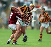 27 July 1997; Canice Brennan of Kilkenny during the Guinness All-Ireland Senior Hurling Championship Quarter-Final match between Kilkenny and Galway at Semple Stadium in Thurles, Tipperary. Photo by Matt Browne/Sportsfile