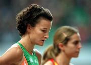 10 March 2001; Sonia O'Sullivan of Ireland at the Women's 1500m during the World Indoor Athletics Championship at the Atlantic Pavillion in Lisbon, Portugal. Photo by Brendan Moran/Sportsfile